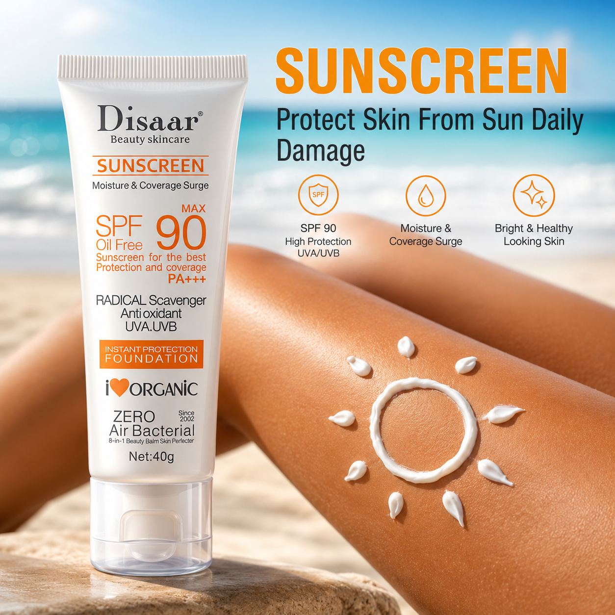 Zurelia Sun Guard SPF 90 Sunscreen