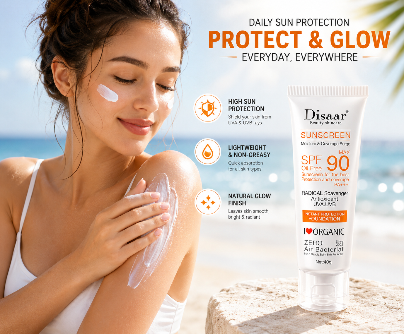 Zurelia Sun Guard SPF 90 Sunscreen