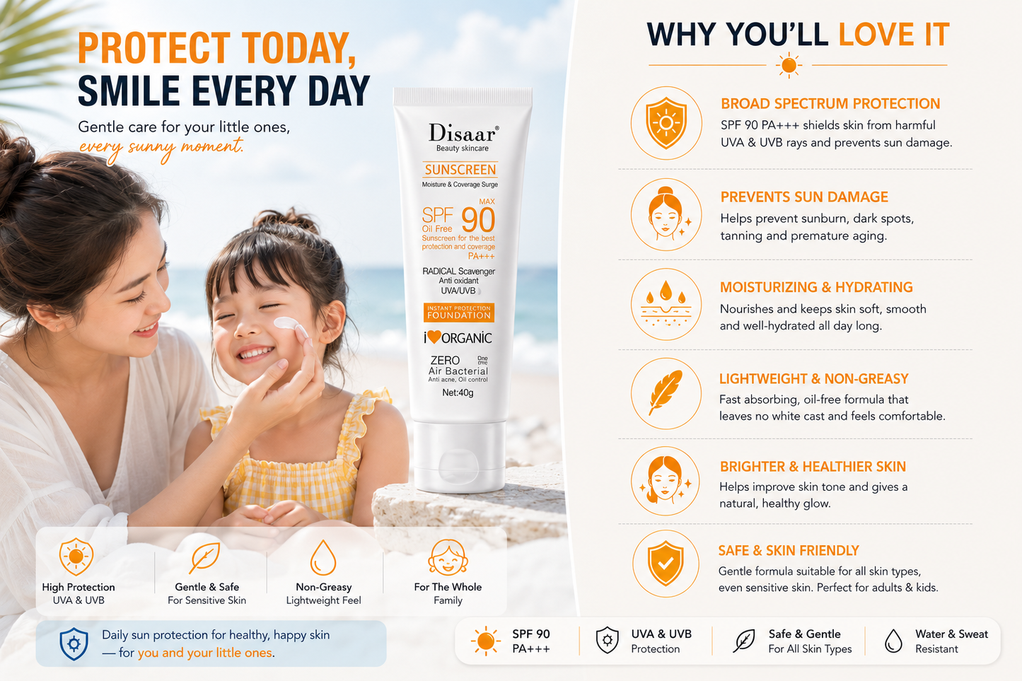 Zurelia Sun Guard SPF 90 Sunscreen